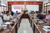 UBND huyện Vân Canh tổ chức họp trực báo tháng 02/2024