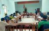 Buổi làm việc của Đoàn kiểm tra công tác phòng, chống dịch Covid 19 tại xã Canh Thuận