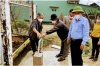 Trạm cung cấp nước sinh hoạt cho nhân dân tại Khu Phố Suối Mây thị trấn Vân Canh, vừa đưa vào sử dụng