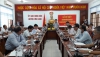 Đồng chí Lương Đình Tiên, phó bí thư huyện ủy  chủ tịch UBND huyện chỉ đạo một số nhiệm vụ trọng tâm trong tháng 5
