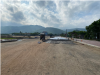 Công trình đường Nguyễn Nhạc, khu phố Hiệp Hà, thị trấn Vân Canh đã được giải phóng mặt bằng nhà thâu đang thi công