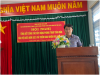Đồng chí Lương Đình Tiên, phó bí thư Chủ tịch UBND huyện Vân Canh phát biểu chỉ đạo và kết luận Hội nghị