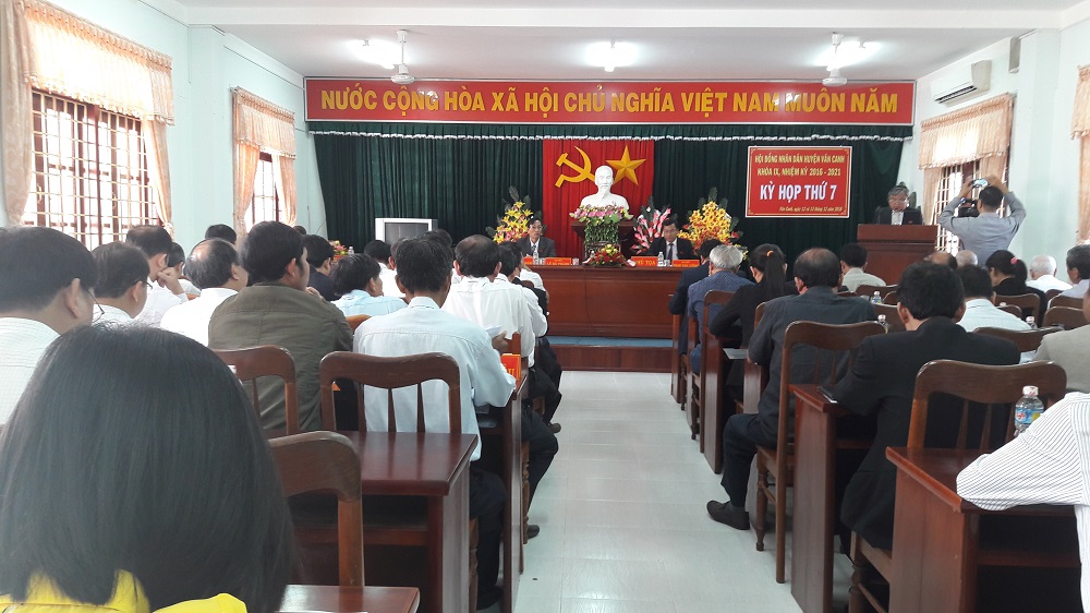 HĐND huyện Vân Canh khai mạc kỳ họp cuối năm 2018 