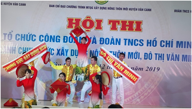 Hội thi tổ chức công đoàn và Đoàn thanh niên cộng sản Hồ Chí Minh chung sức cây dựng nông thôn mới, đô thị văn minh