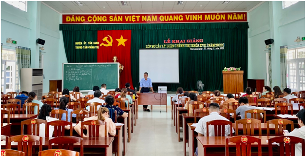 Quang cảnh lớp học